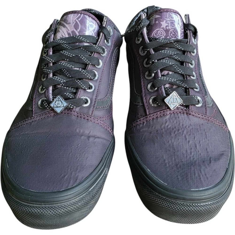 Vans Old Skool‎ Harry Potter Deathly Hallows Purple Sneakers Men 7 Women 8.5